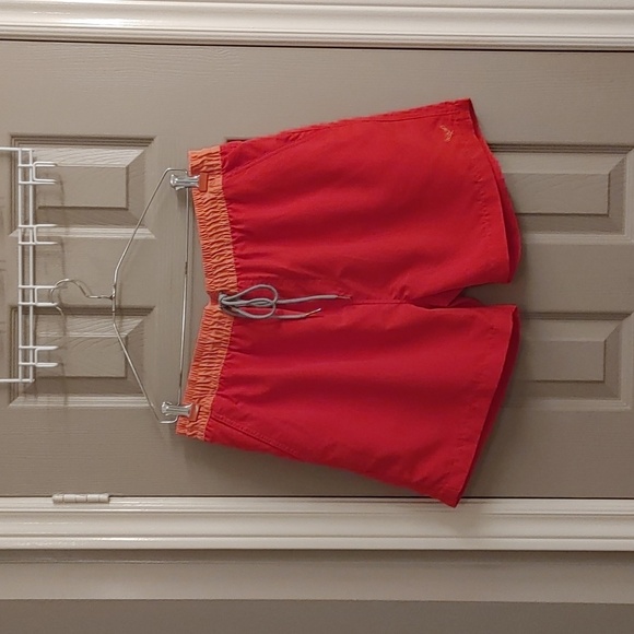 NWT Men's Red & Orange Two toned Swim Trunks XL - Picture 2 of 10